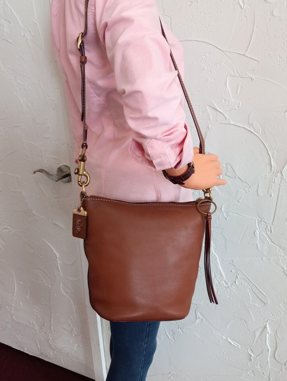 Coach Originals 1941 Archive Duffle 20 In Saddle/Brass - Picture 6 of 16